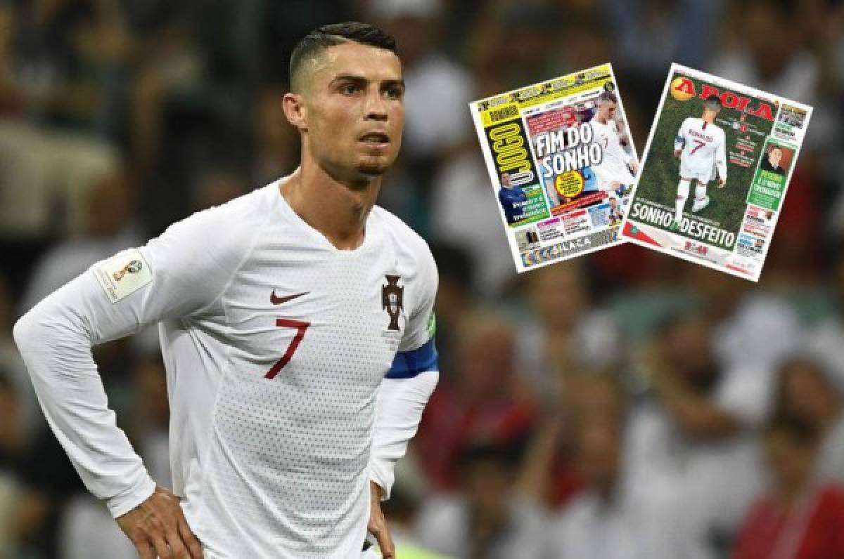 La prensa deportiva lusa lamenta el 'fin del sueño' de Portugal y Cristiano