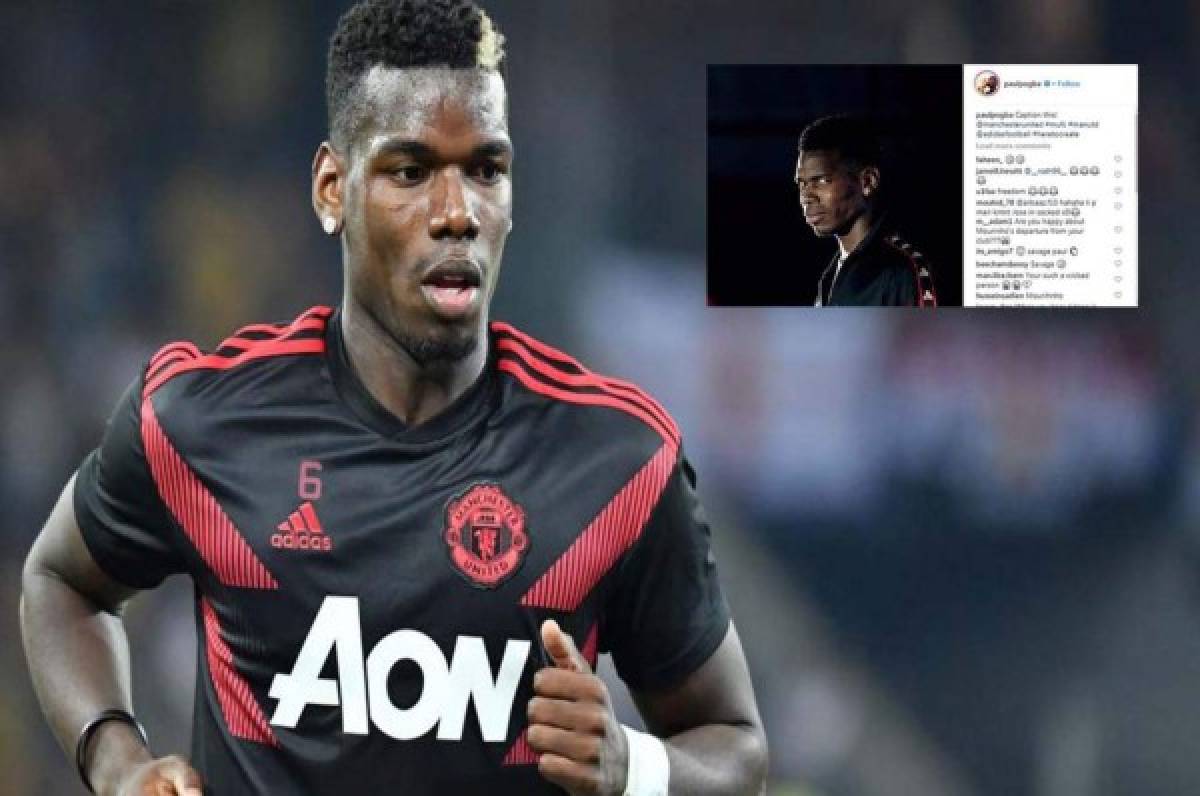 Manchester United multará a Paul Pogba por su mensaje tras el despido de Mourinho