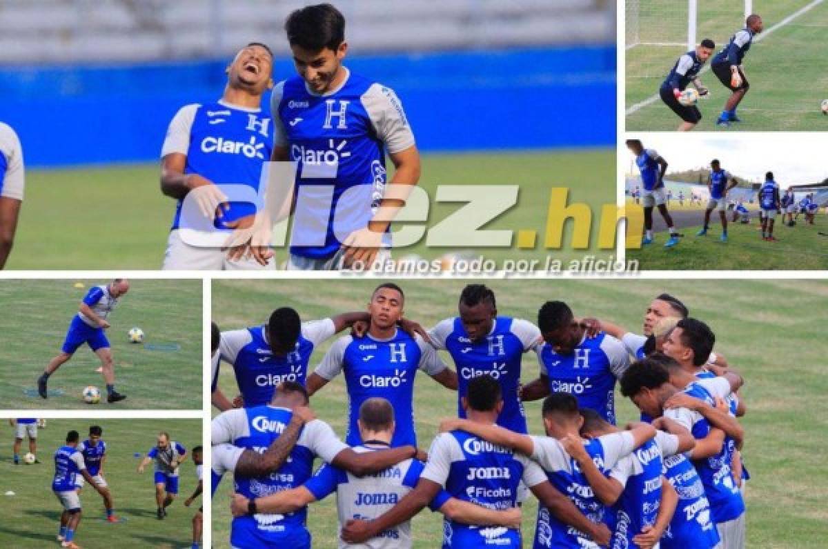 En imágenes: Así fue el último entrenamiento de Honduras previo al juego con Puerto Rico