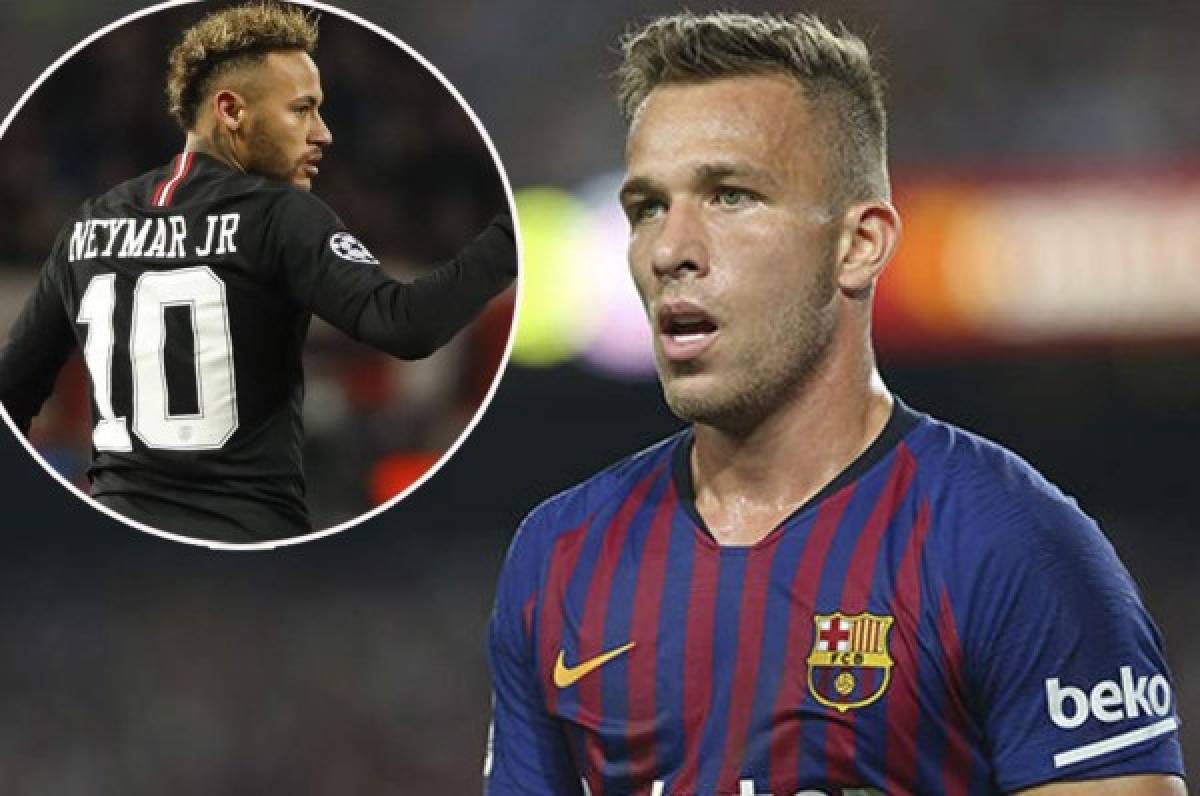 Arthur Melo: ''Estoy rezando para que Neymar regrese al Barcelona''