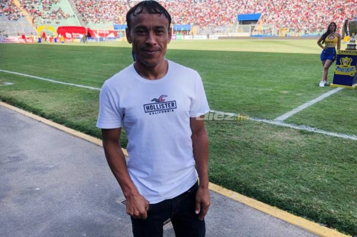 Javier Portillo llega a apoyar a Olimpia y revela por qué salió de Motagua