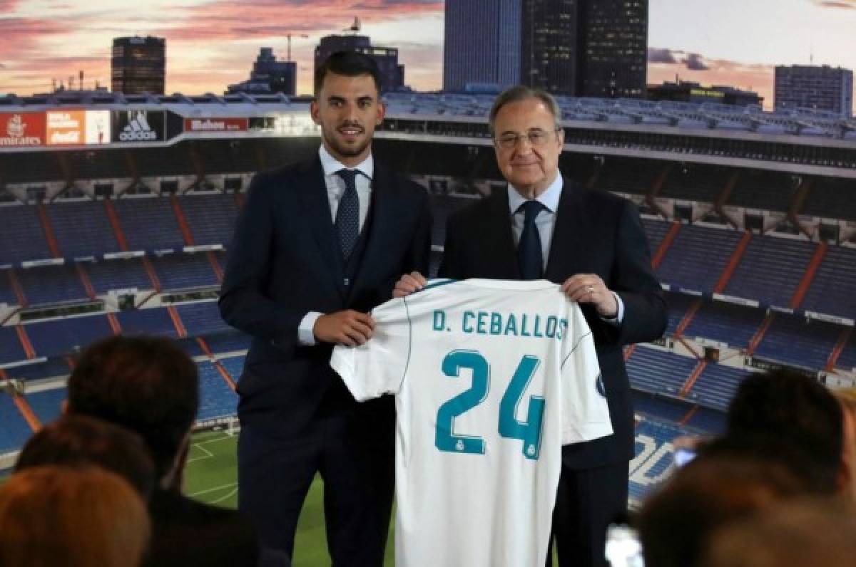 Real Madrid presentó a Ceballos: 'Era mi sueño desde pequeño'