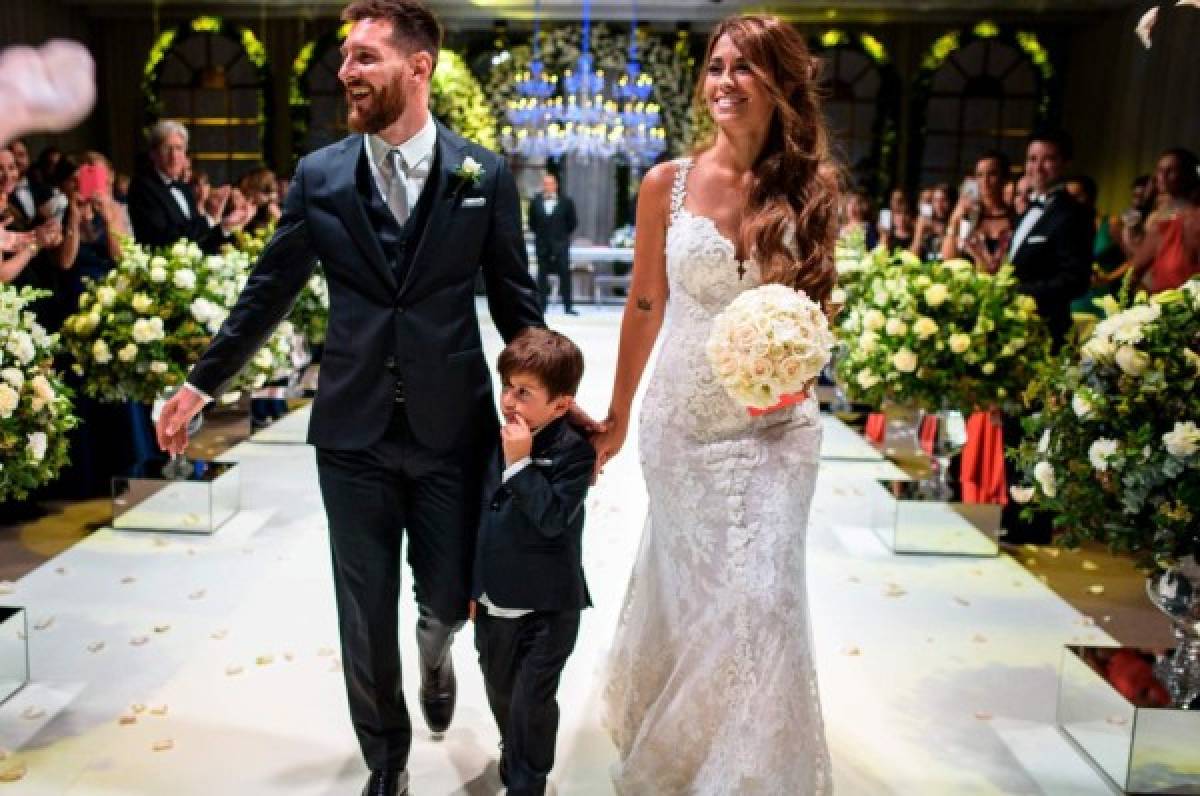 Messi dona bebidas y 'snacks' que sobraron de su boda a entidades benéficas