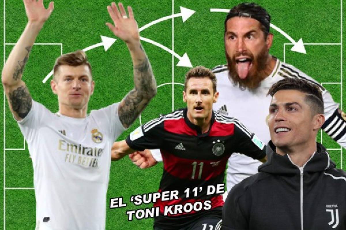 Real Madrid: Toni Kroos desvela el 'super 11' con el que le gustaría despedirse del fútbol