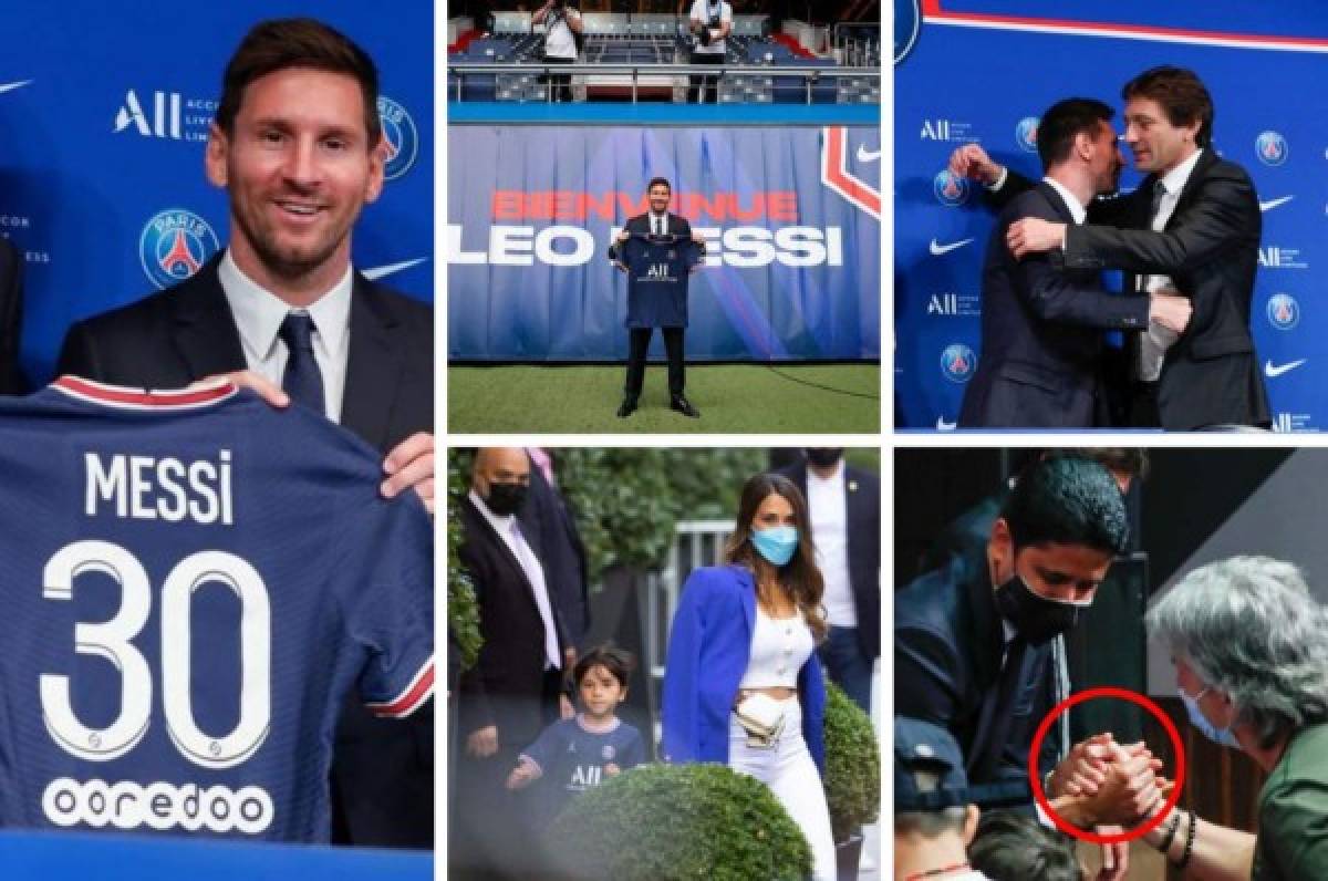El enorme gesto de Messi, el cariño del jeque a Mateo y Antonela deslumbró: así fue la presentación del nuevo jugador del PSG  