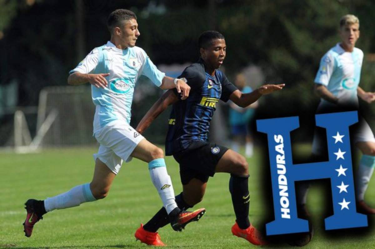 La Sub-20 de Honduras contará con Rigoberto Rivas, jugador del Inter de Milán