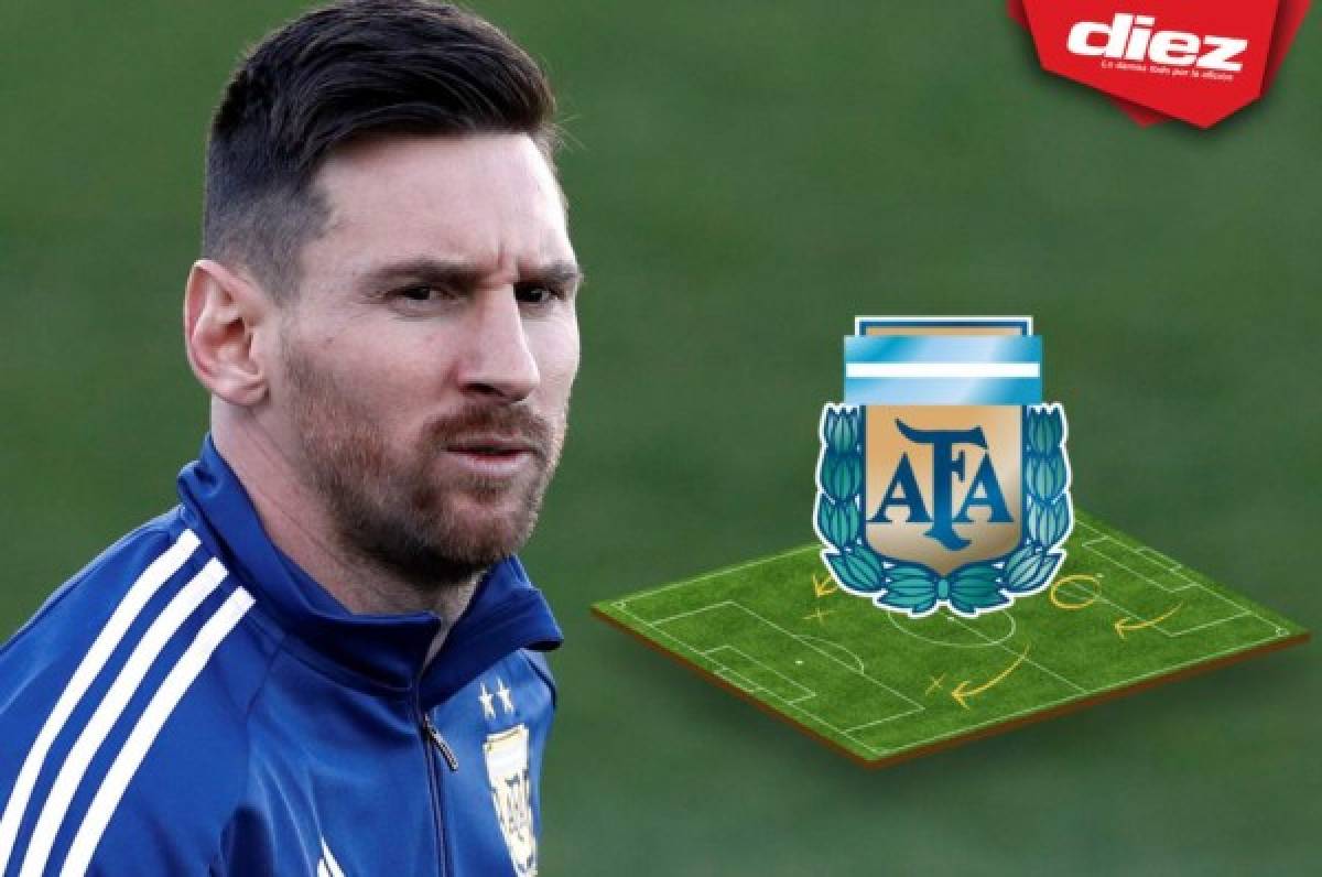 Con referentes y jóvenes: El 11 que podría armar Argentina para poder triunfar con Messi