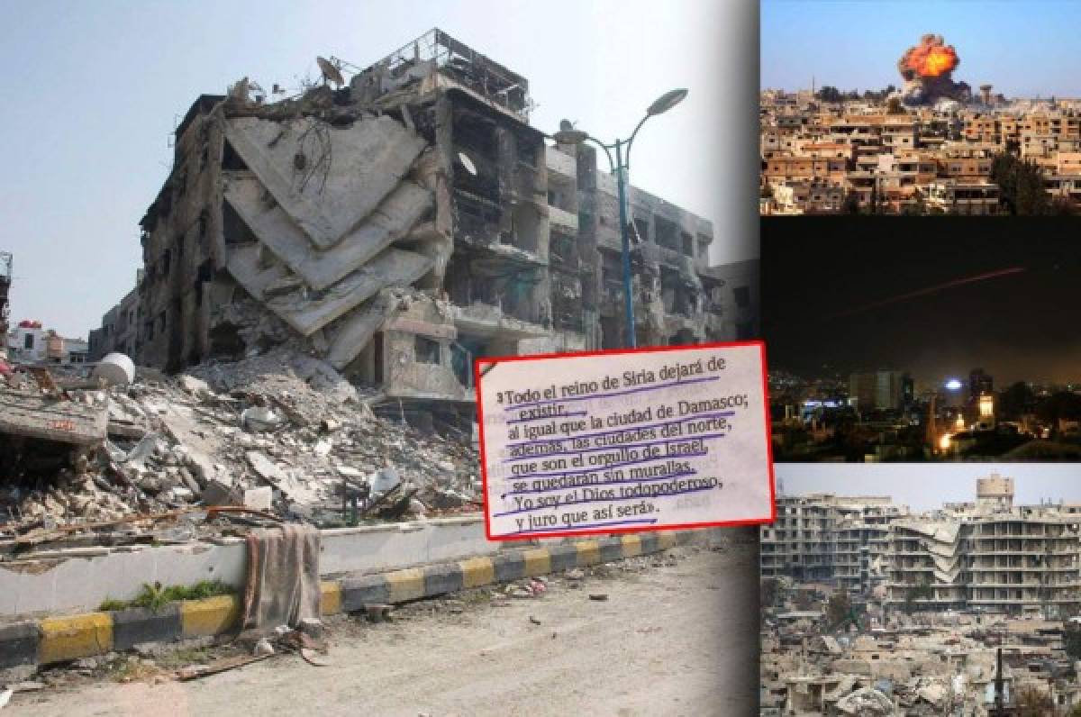 ¡La profecía bíblica que anuncia la destrucción de Damasco, Siria!