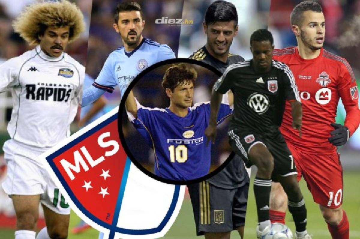 Con dos hondureños: Los mejores jugadores que ha tenido la MLS en sus 25 años