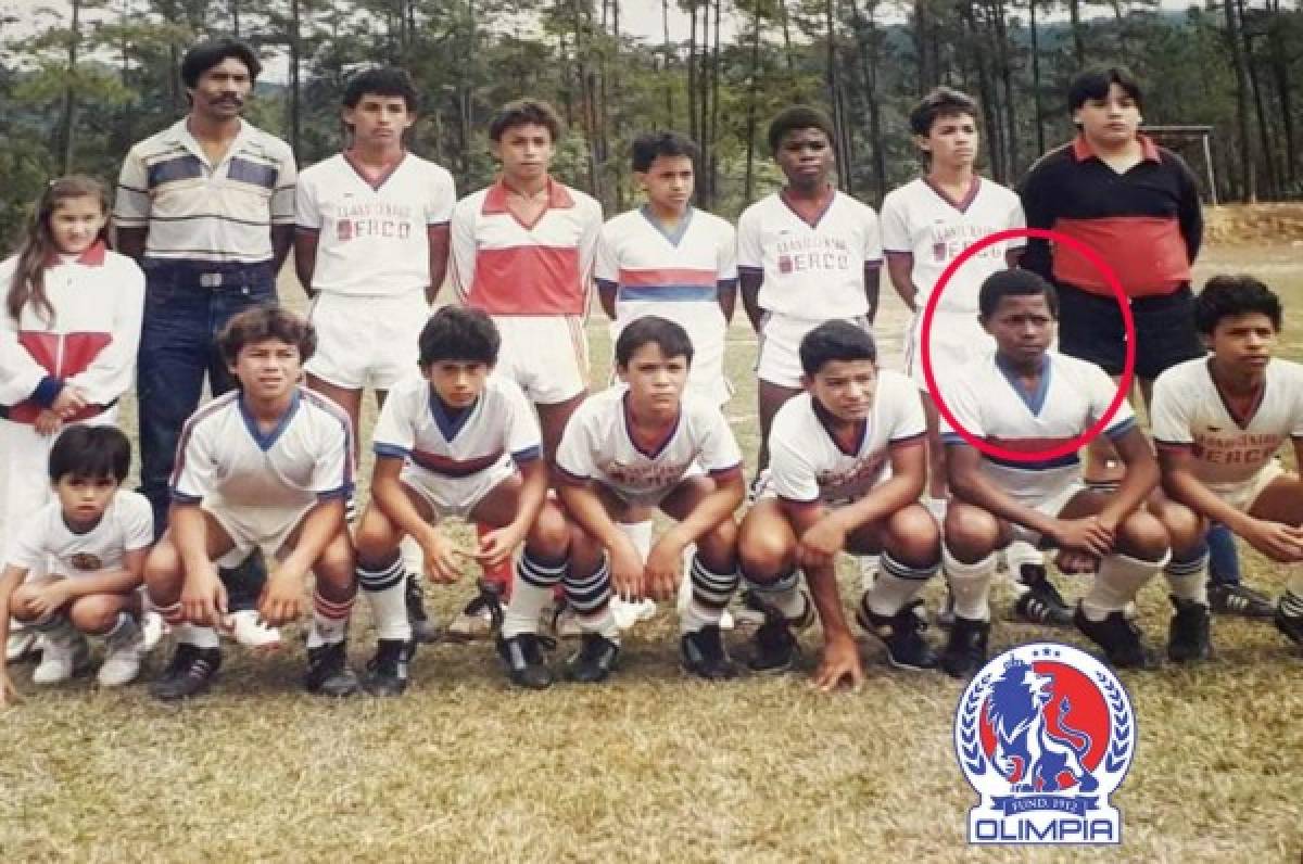 Carlos Pavón y la foto que compartió del baúl de los recuerdos: su pasado como jugador del Olimpia