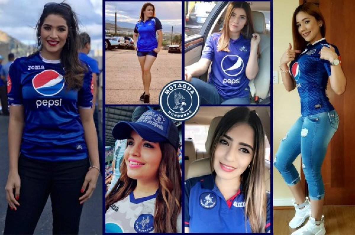 ¡El azul más lindo! Ellas son las aficionadas más hermosas del Motagua