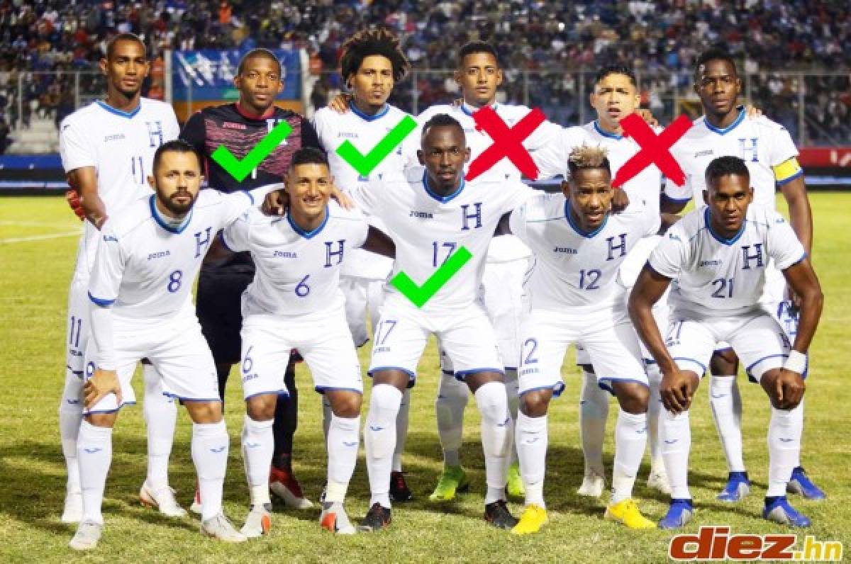 TOP: Los seleccionados de Honduras mejor evaluados en los amistosos