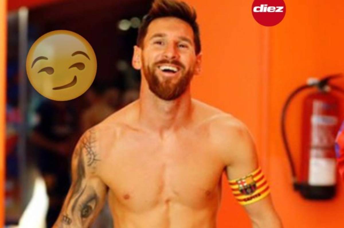 ¡Messi sorprende y por primera vez muestra su tatuaje más atrevido!
