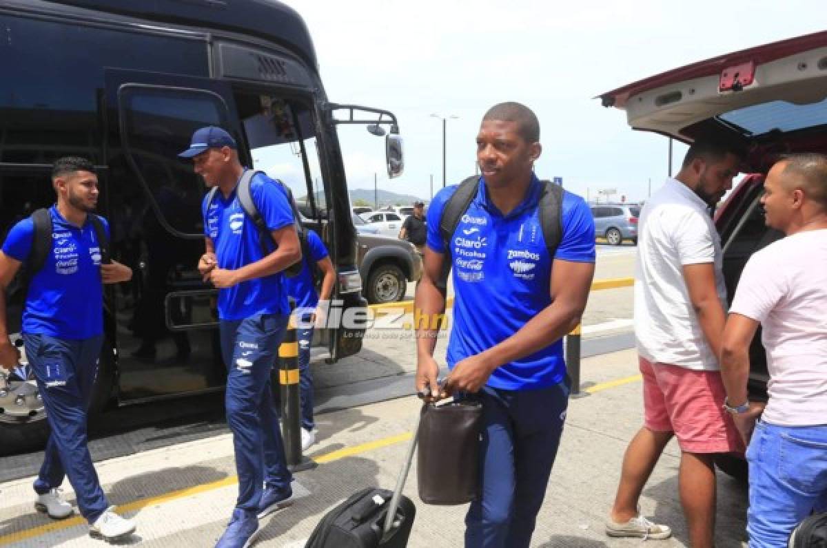 EN FOTOS: Selección de Honduras viajó hacia Trinidad y Tobago para debutar en la Liga de Naciones