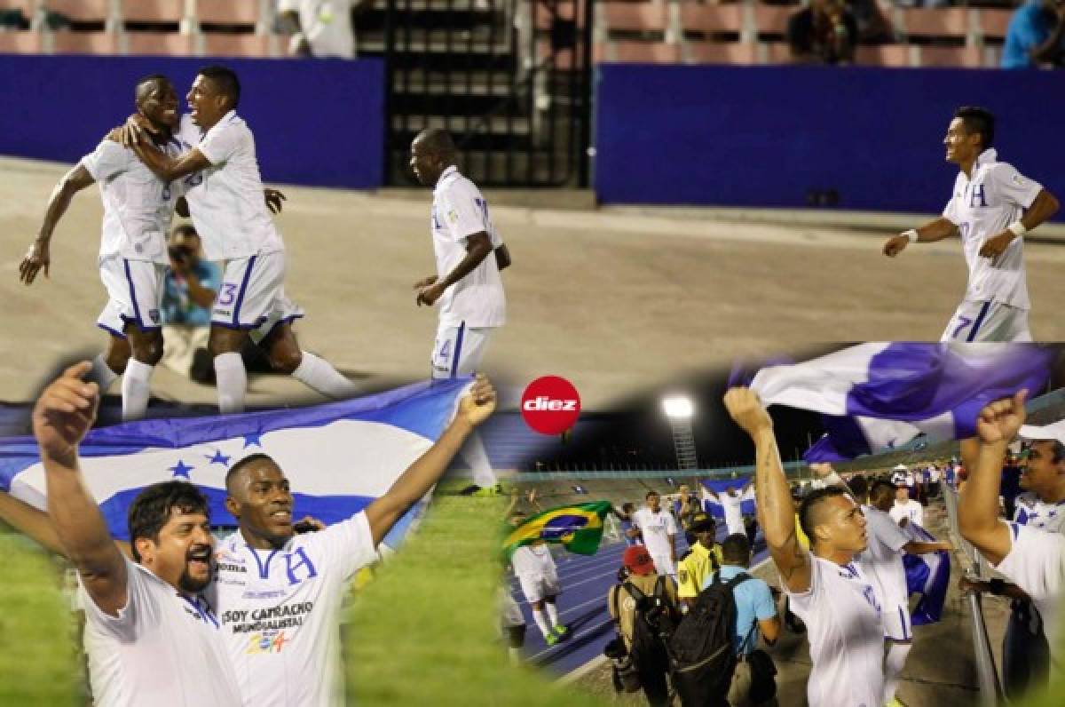 ¡Histórico! Se cumplen seis años de la clasificación de Honduras al Mundial de Brasil 2014