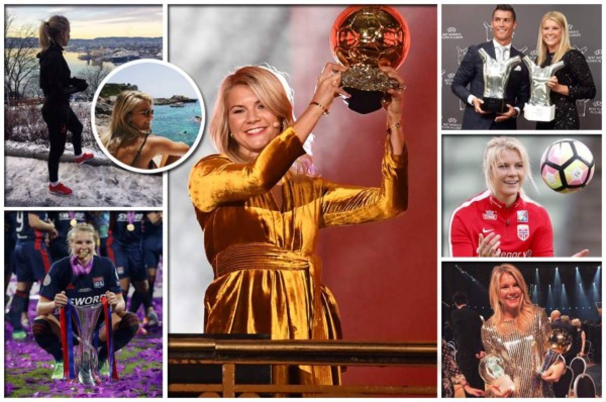 Fotos: Así es Ada Hegerberg, primera chica que conquista el Balón de Oro femenino