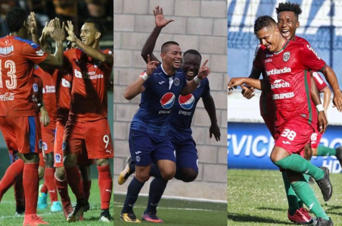 Tabla de posiciones en Honduras: Cuatro clubes se comparten el liderato