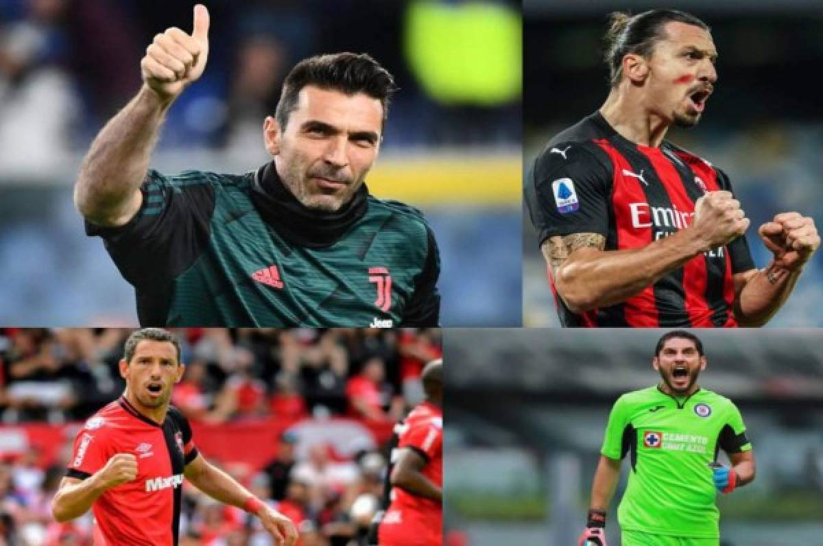 Los jugadores activos más viejos en el fútbol profesional: Buffon se retirará a los 45 años