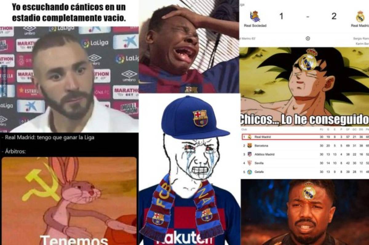 Real Madrid: Los memes que revientan al Barcelona por el nuevo líder en la Liga Española