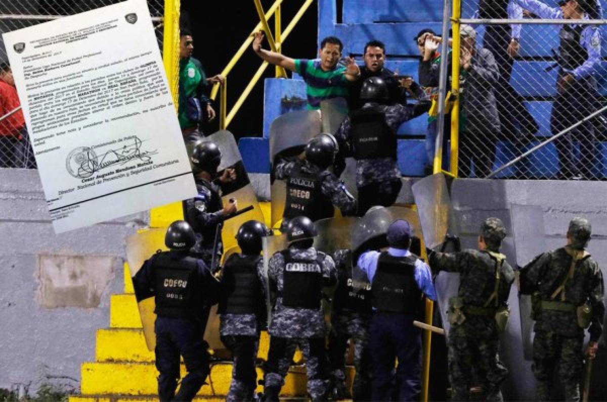 Secretaría de Seguridad a Liga Nacional: 'Grupos antisociales pretenden alterar el orden en estadios'