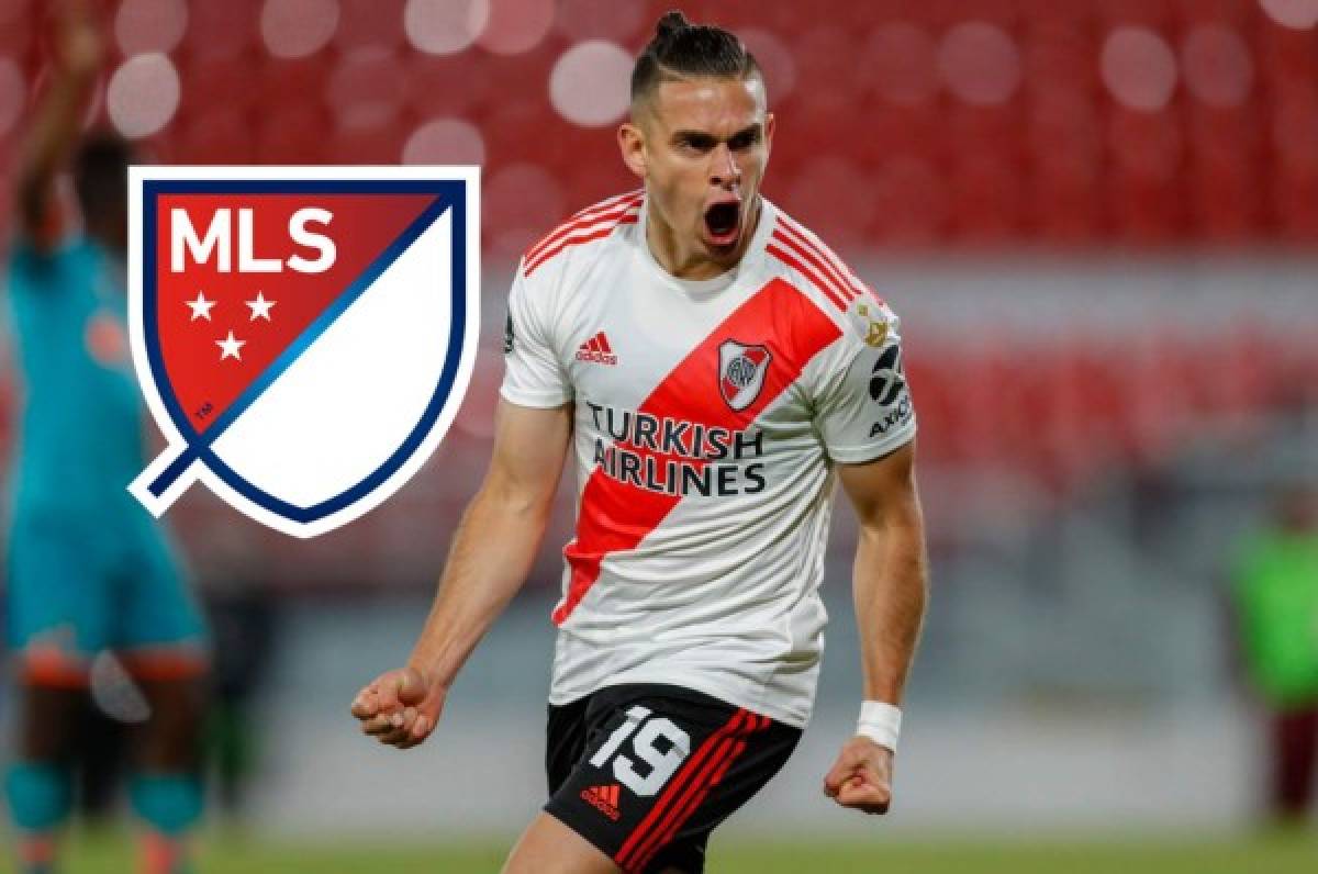 Rafael Santos Borré podría dejar River Plate para irse a jugar a la Major League Soccer