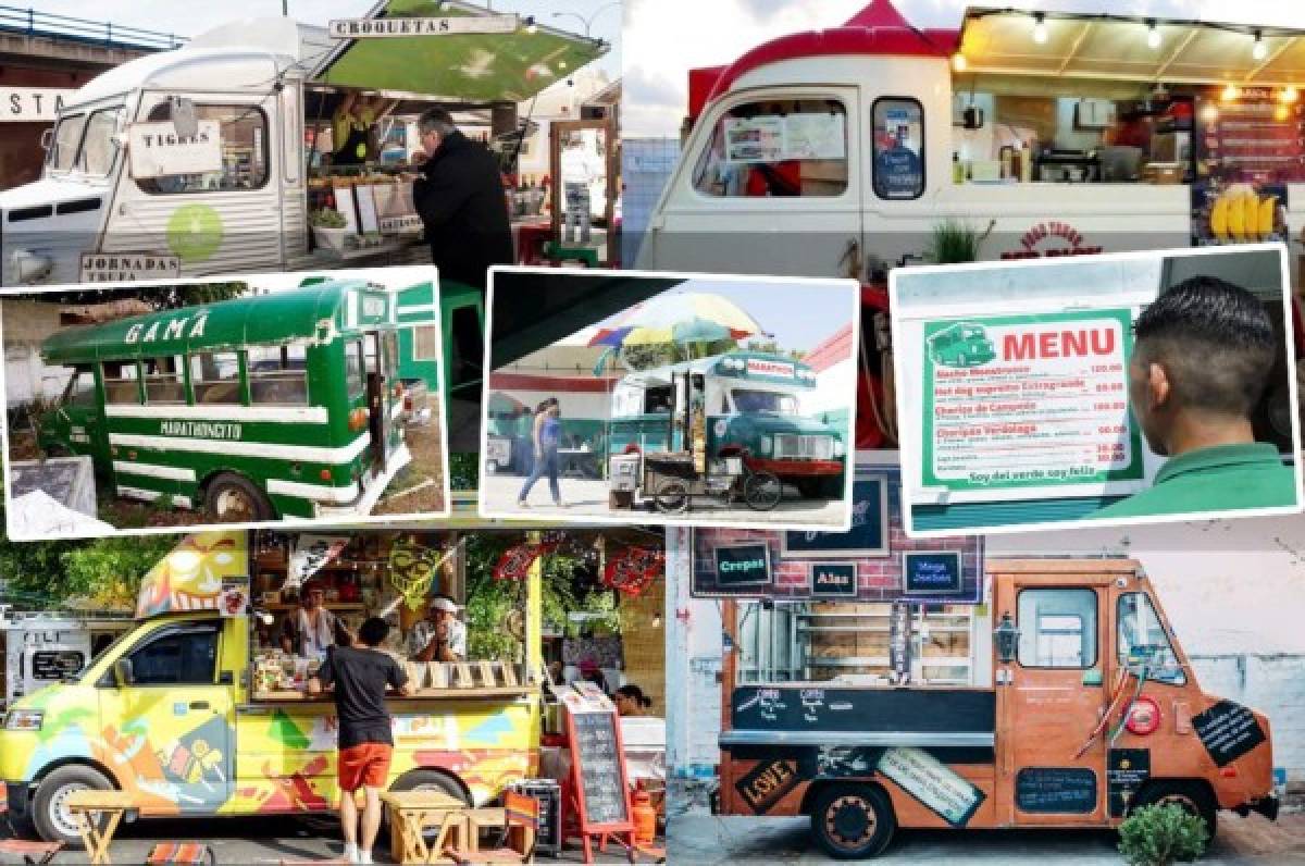 El monstruomóvil de Marathón, convertido en food truck en el Yankel Rosenthal