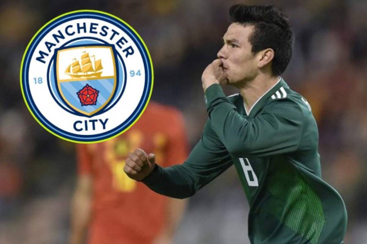 Hirving 'Chucky' Lozano podría llegar al Manchester City antes de Rusia 2018
