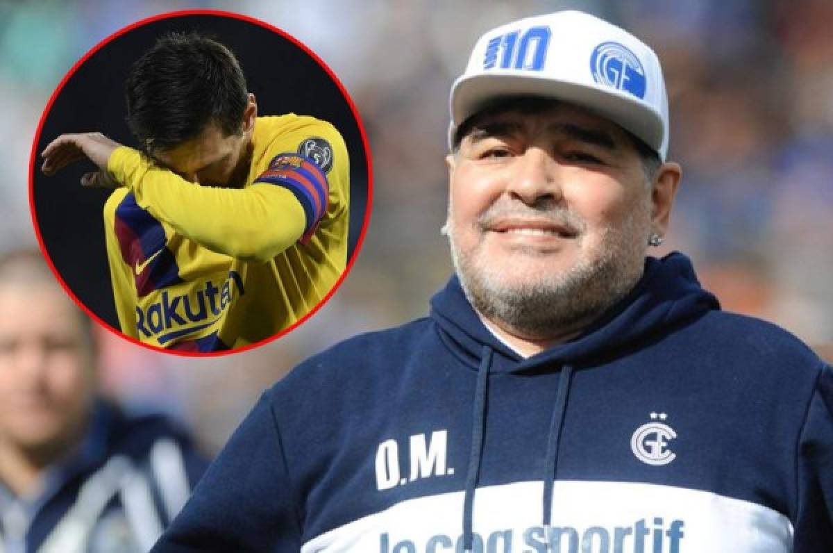 Tajante respuesta de Maradona: ''Messi no podría hacer lo que hice yo en el Napoli''