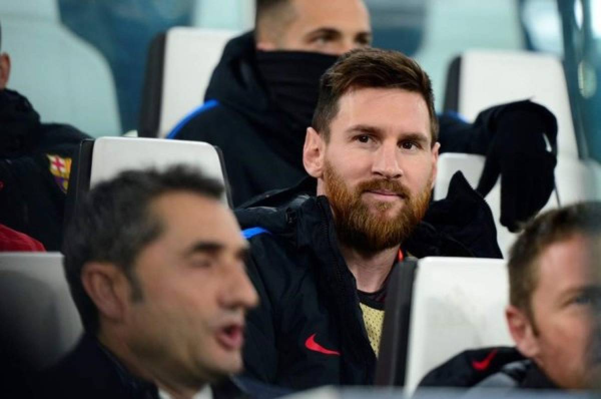 Los juegos en los que Lionel Messi ha sido suplente con el Barcelona