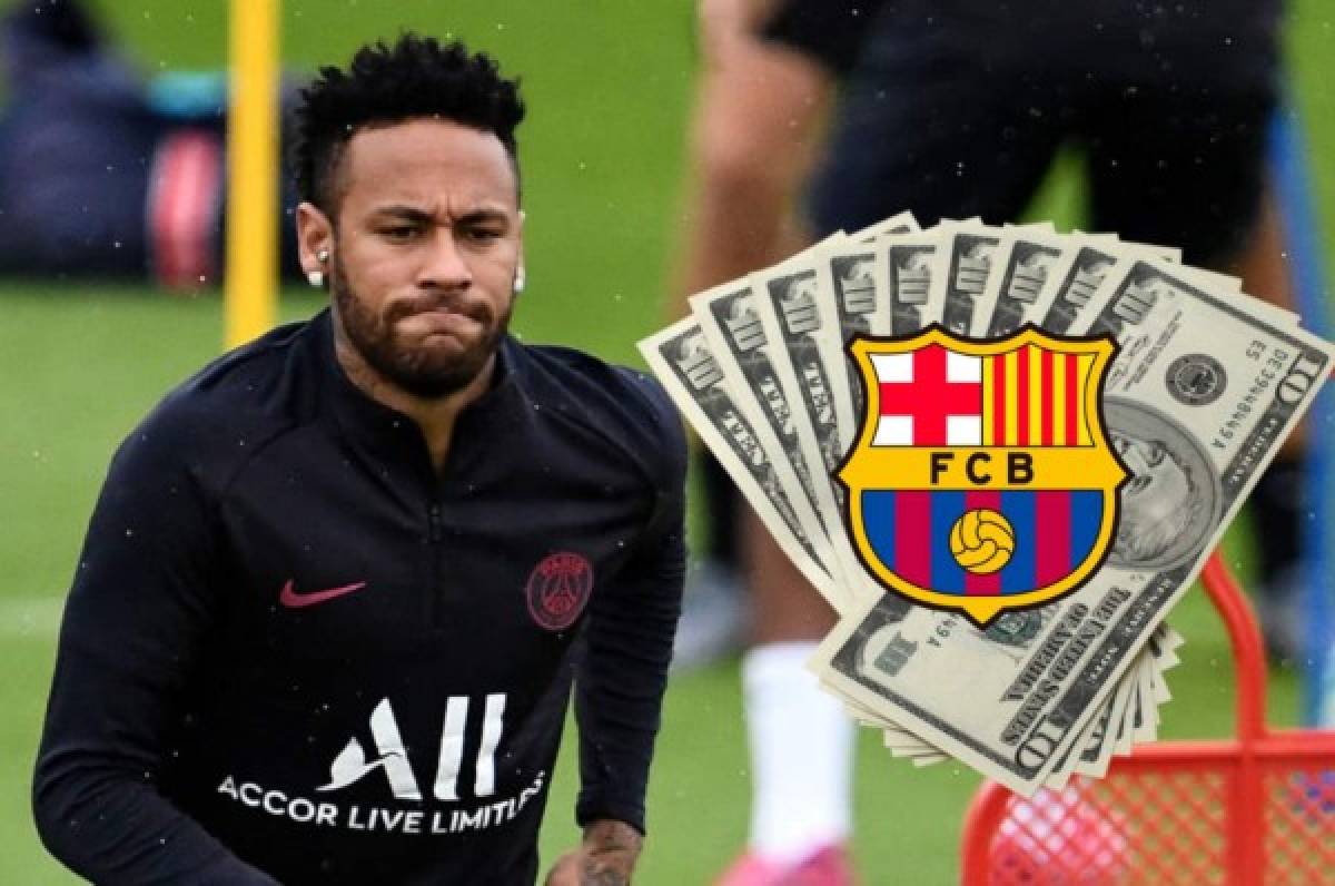 Neymar ofreció dinero para poder salir del PSG rumbo a Barcelona