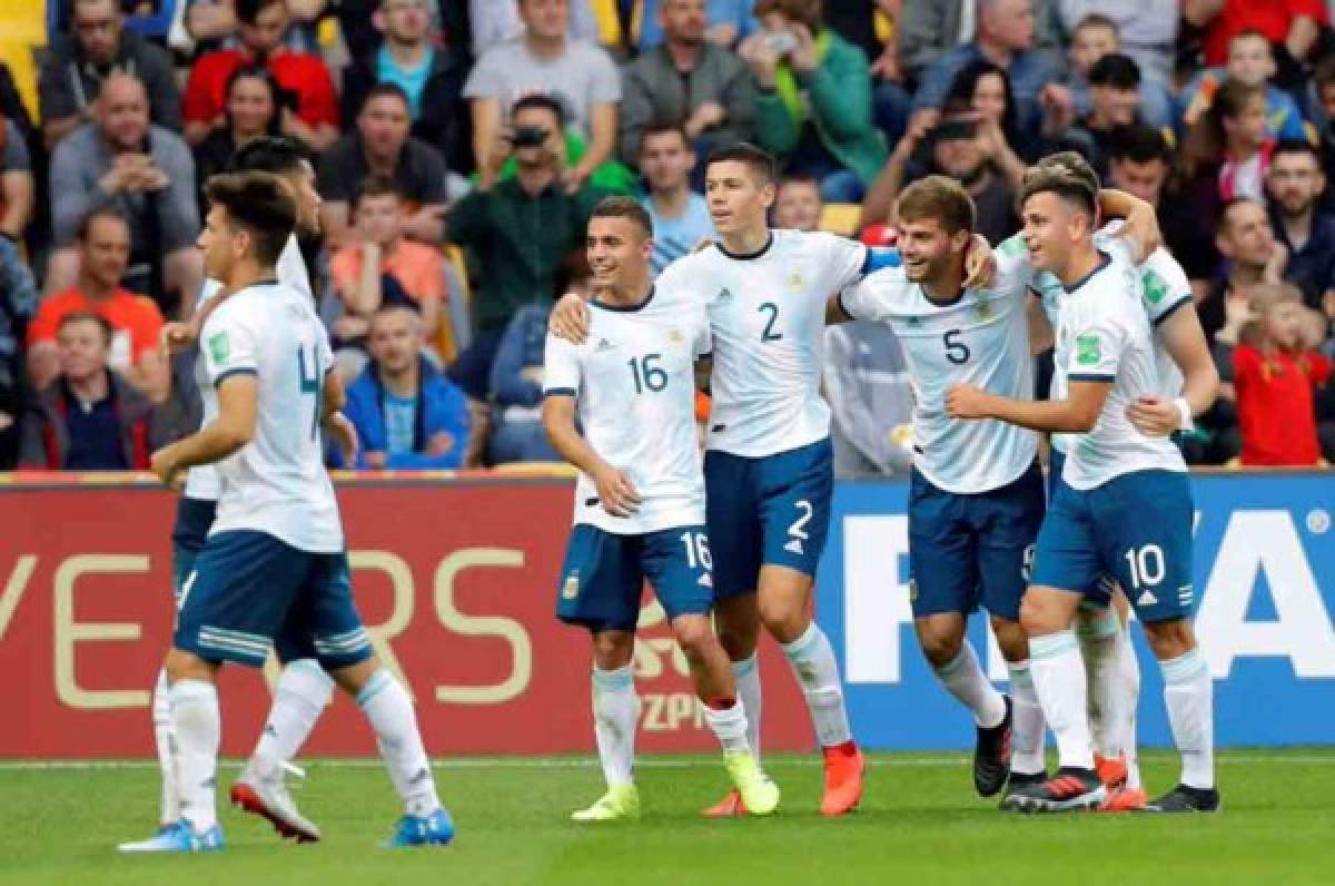 Argentina supera a Portugal y clasifica a octavos de final del Mundial sub-20