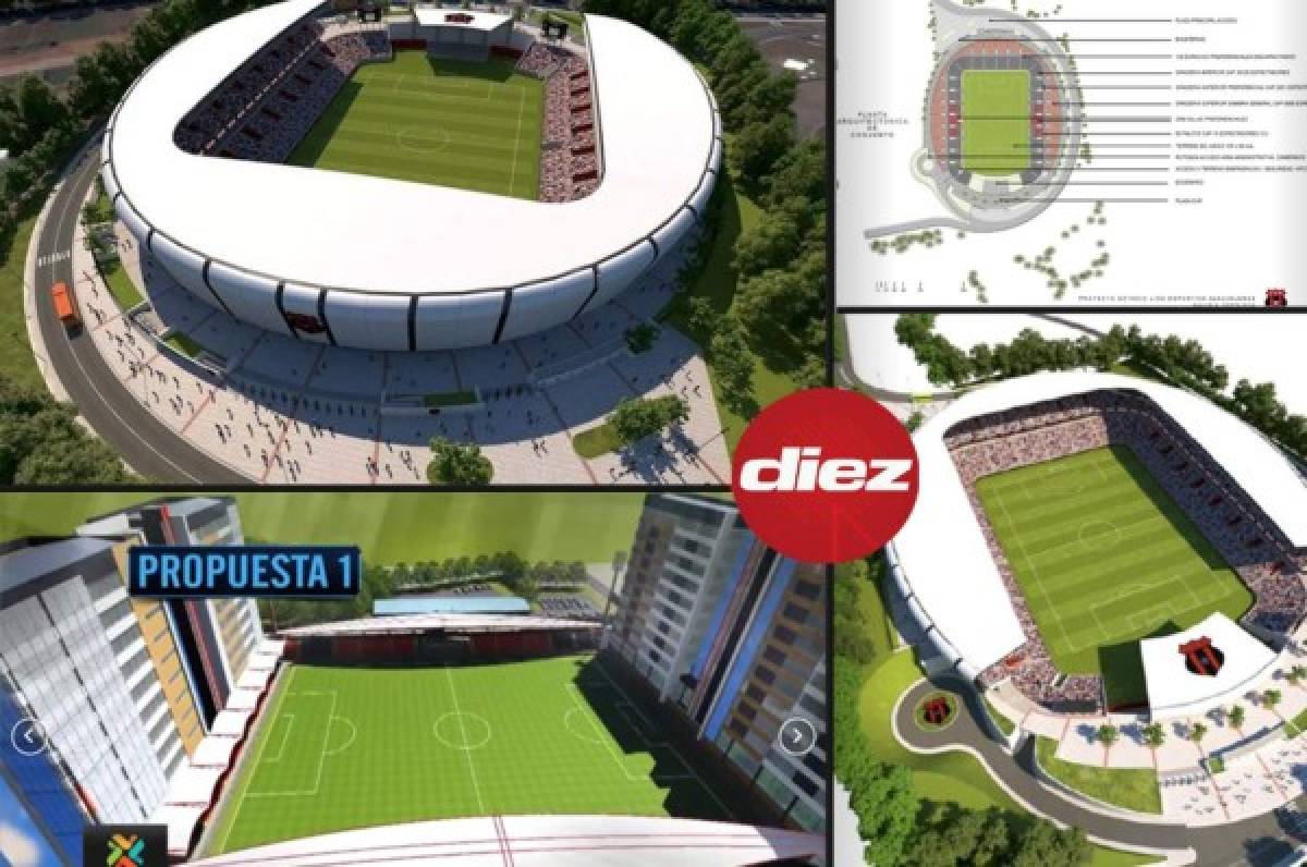 El moderno estadio que buscará construir Alajuelense de Costa Rica