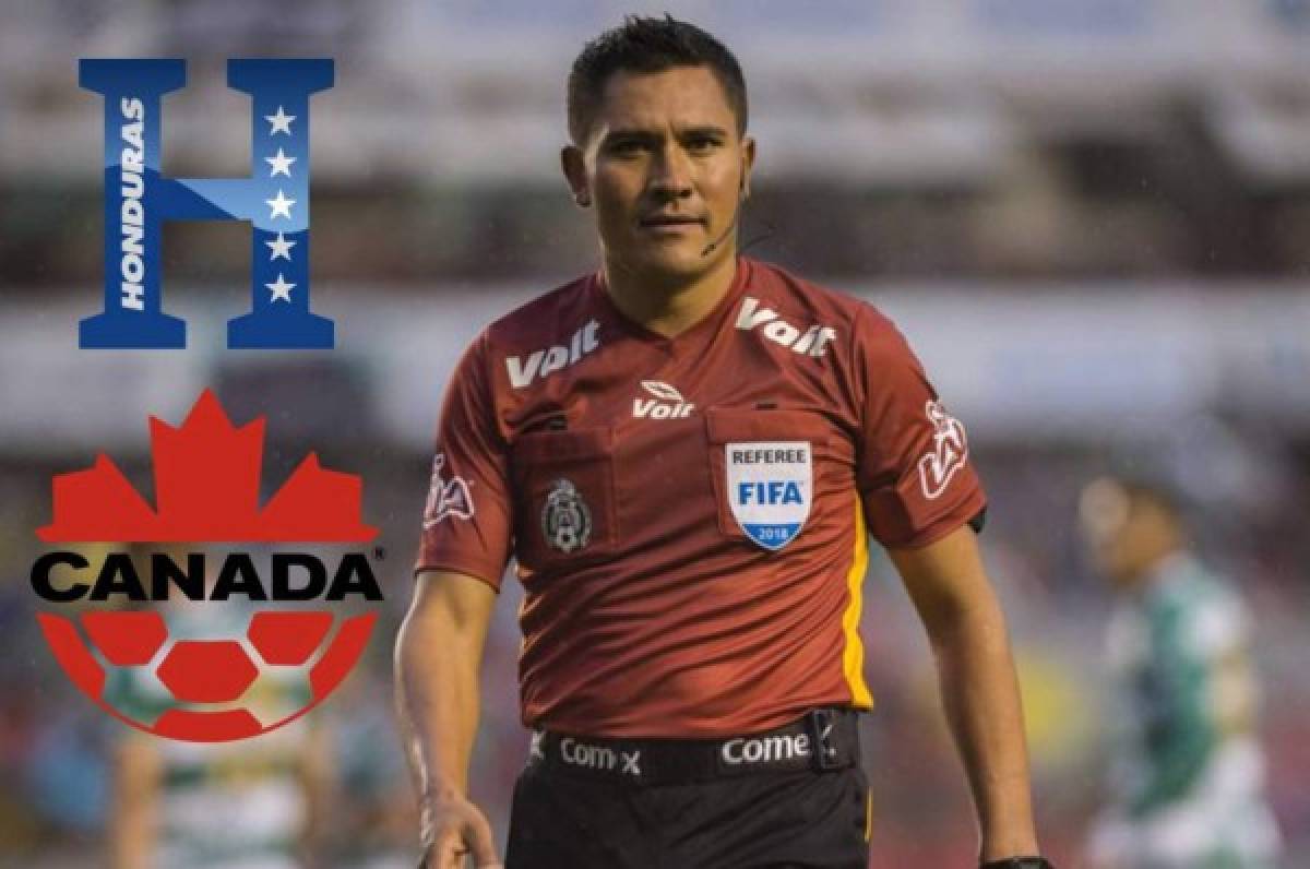 OFICIAL: Honduras conoce la cuarteta arbitral que impartirá justica en el partido ante Canadá