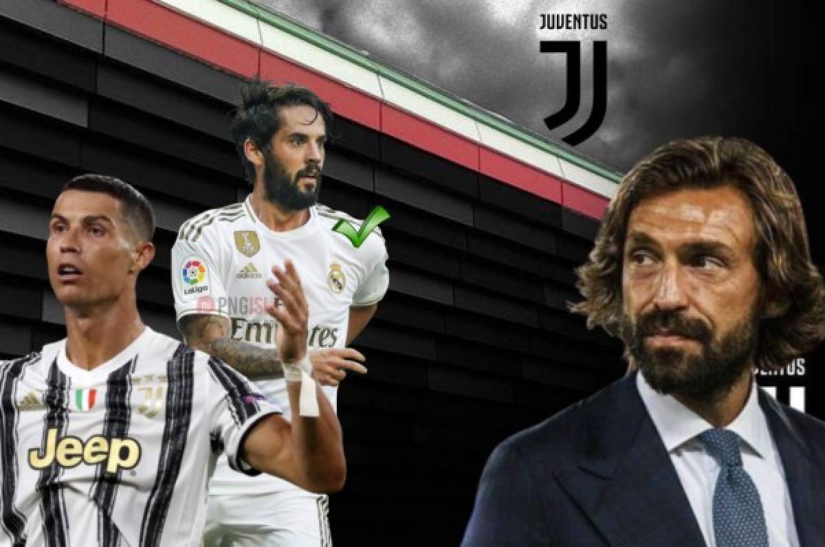 Con los fichajes: El nuevo 11 de Pirlo en la Juventus para tratar de conquistar la Champions