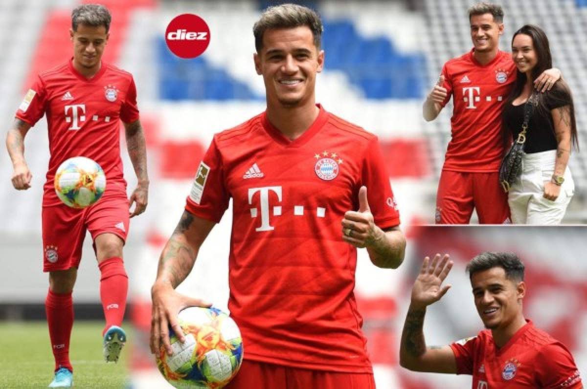 Coutinho: Risas en la presentación con el Bayern Múnich y se olvida del Barcelona