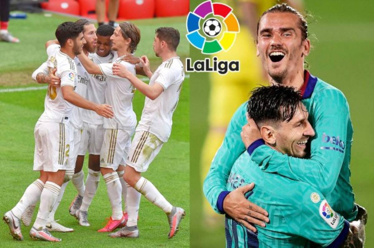 Fechas de las últimas 'cuatro finales' del Real Madrid y Barcelona en la Liga de España