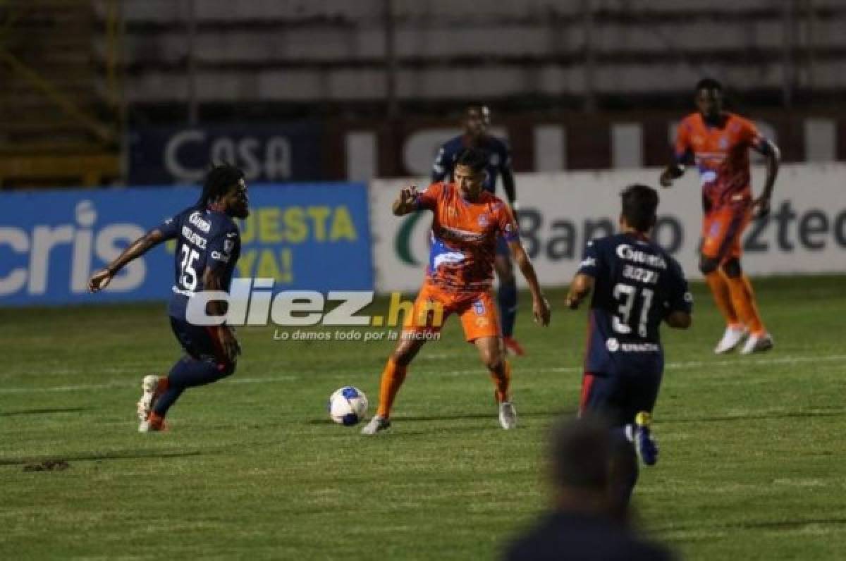 Motagua busca el liderato del torneo ante los Lobos de la UPN. Fotos: Marvin Salgado.