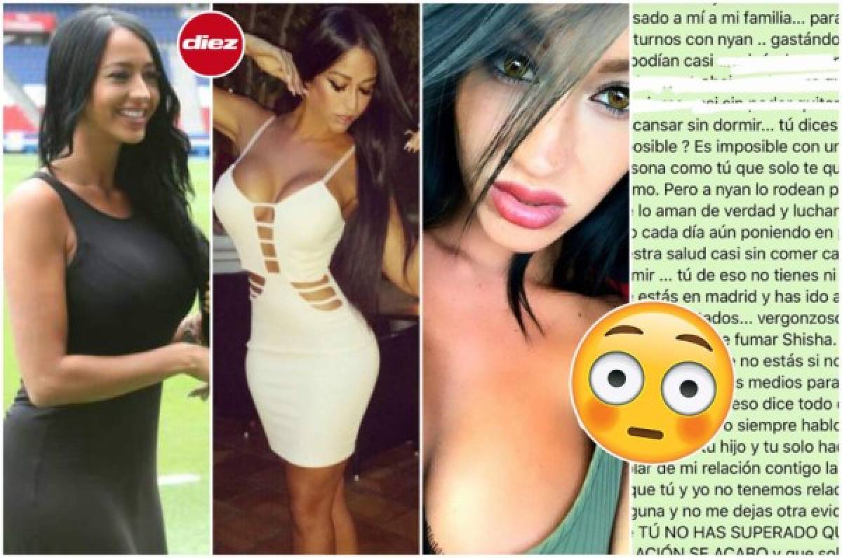 Aurah Ruiz, la novia de Jesé Rodríguez, publica polémicos Whatsapps para el jugador
