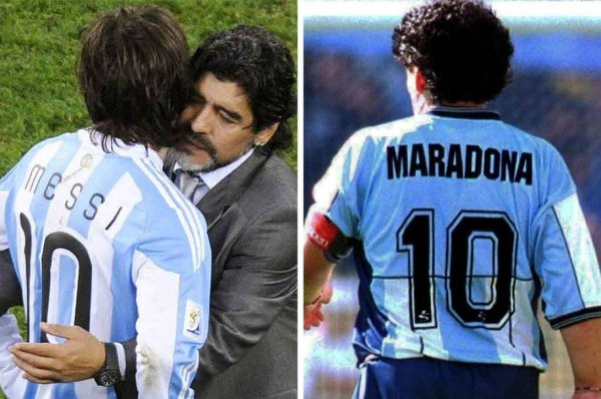 Como homenaje a Maradona: Piden a la FIFA retirar el dorsal '10' de Diego a nivel mundial