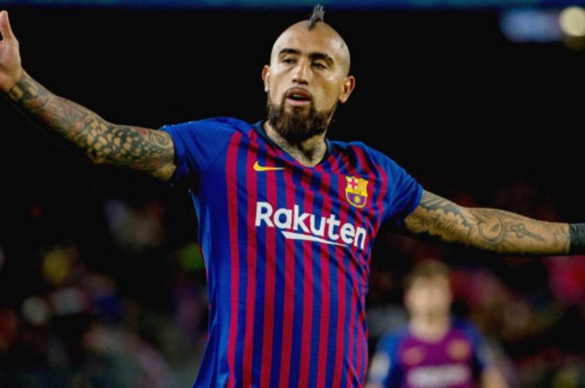 El premio que tendría el Barcelona para Vidal por su destacada temporada