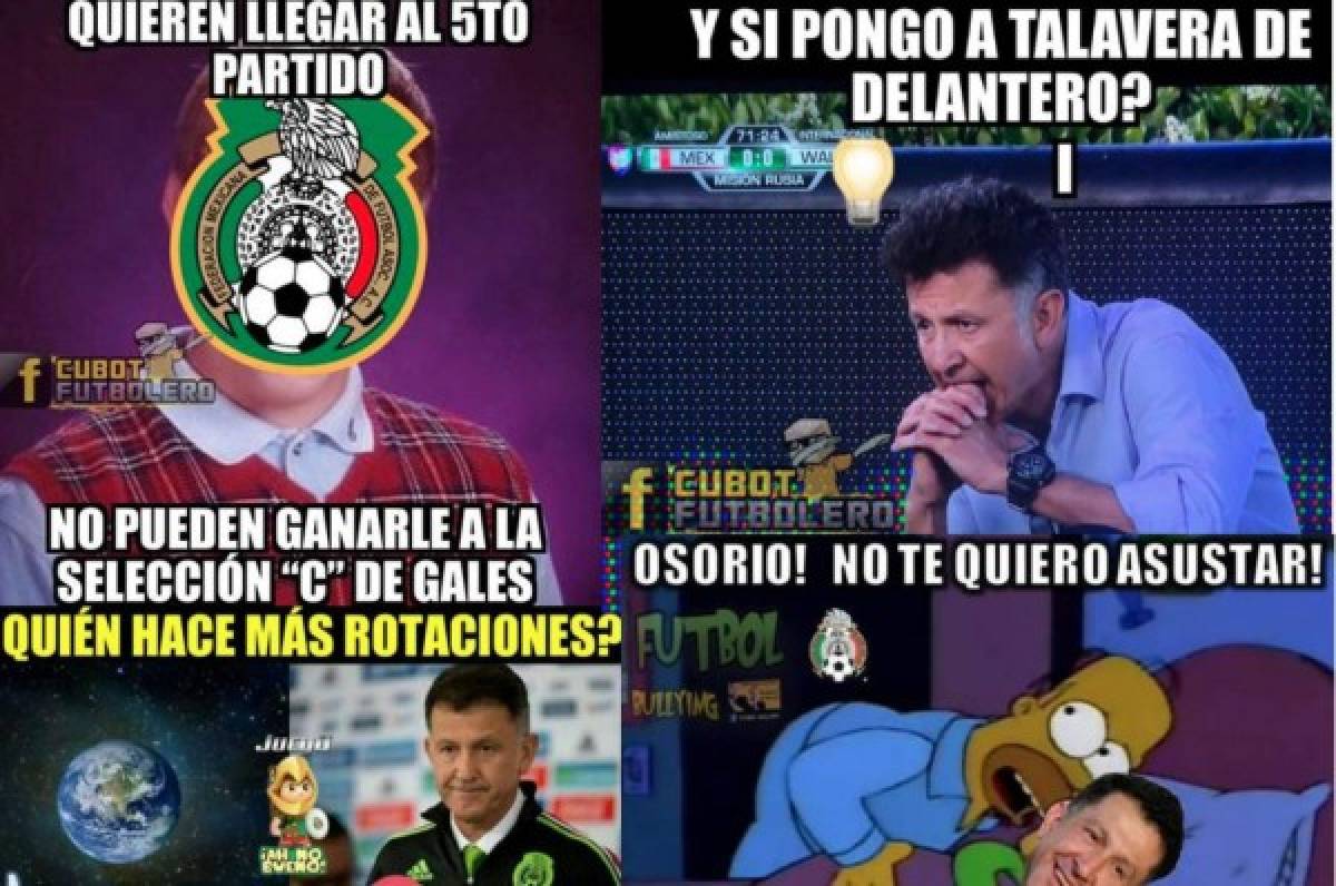 Memes: Hacen pedazos a la selección de México por empatar con Gales previo al Mundial