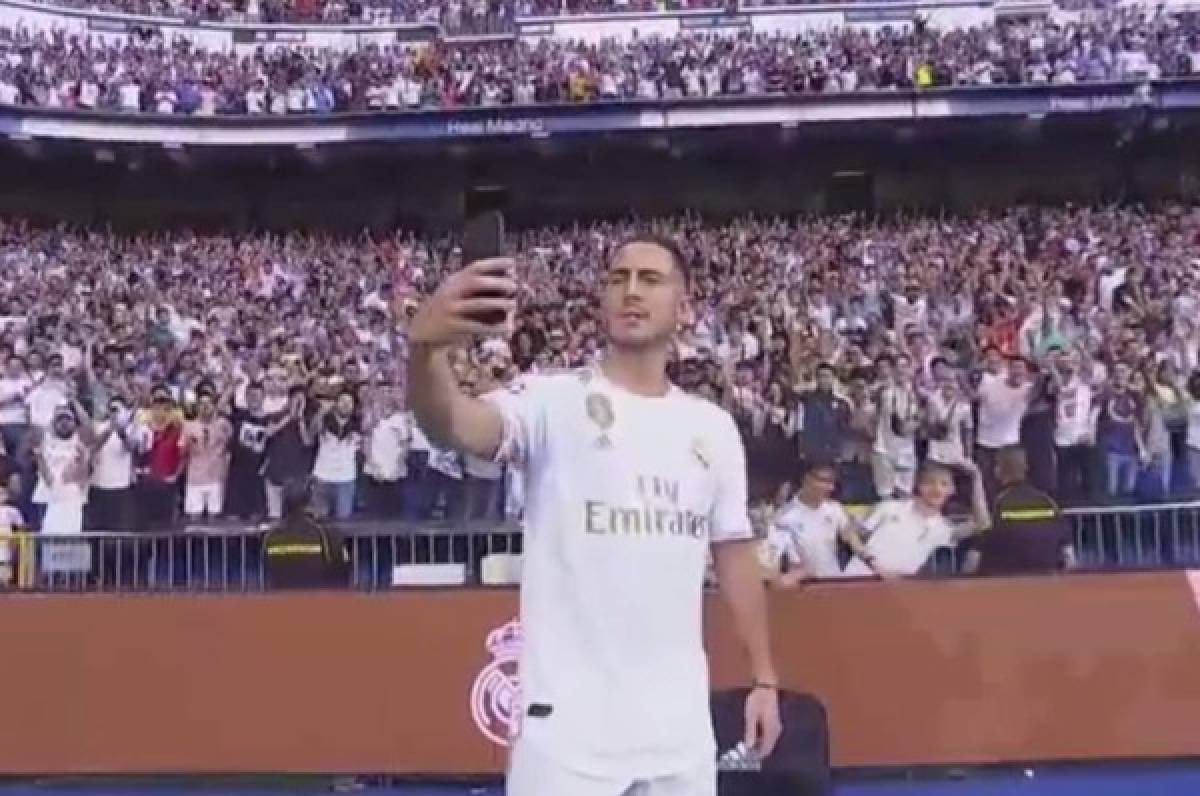 En fotos: Eden Hazard y su primer día como jugador del Real Madrid