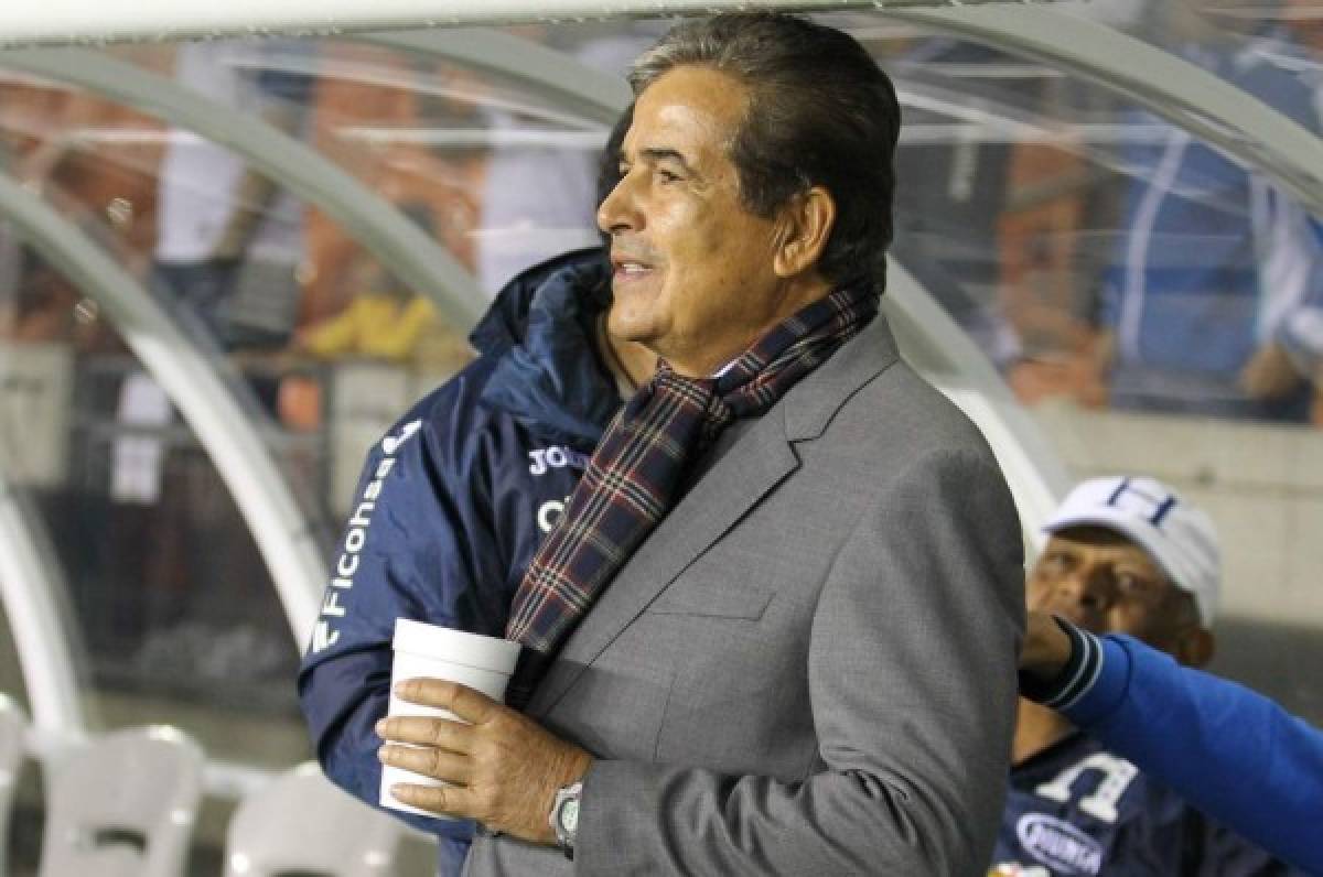 El balance de Jorge Luis Pinto tras dirigir su partido 35 con Honduras
