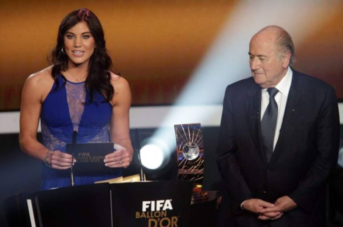 ESCÁNDALO: La portera Hope Solo acusa a Joseph Blatter de abuso sexual