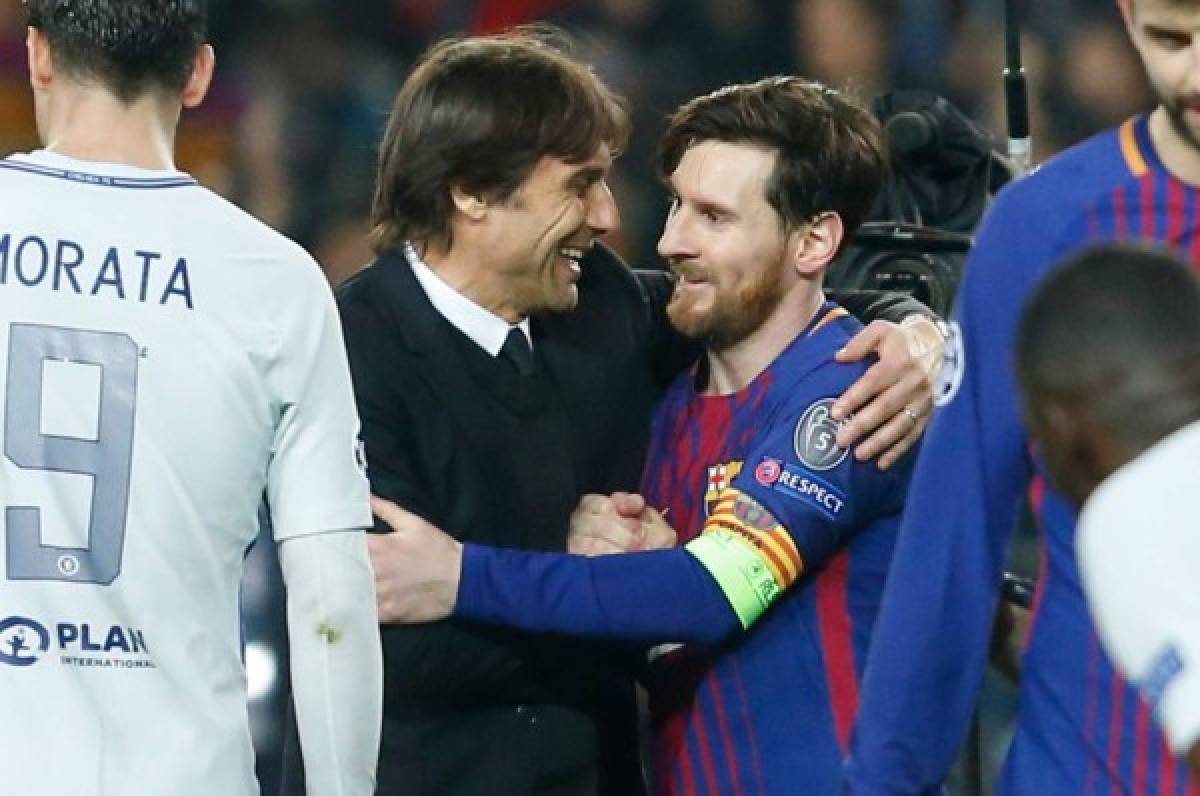 Antonio Conte califica a Messi como 'devastador' y felicita al FC Barcelona