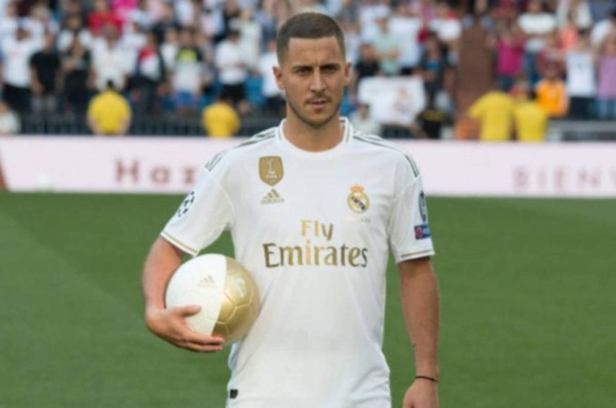 Revelan el dorsal que podría utilizar Eden Hazard en el Real Madrid