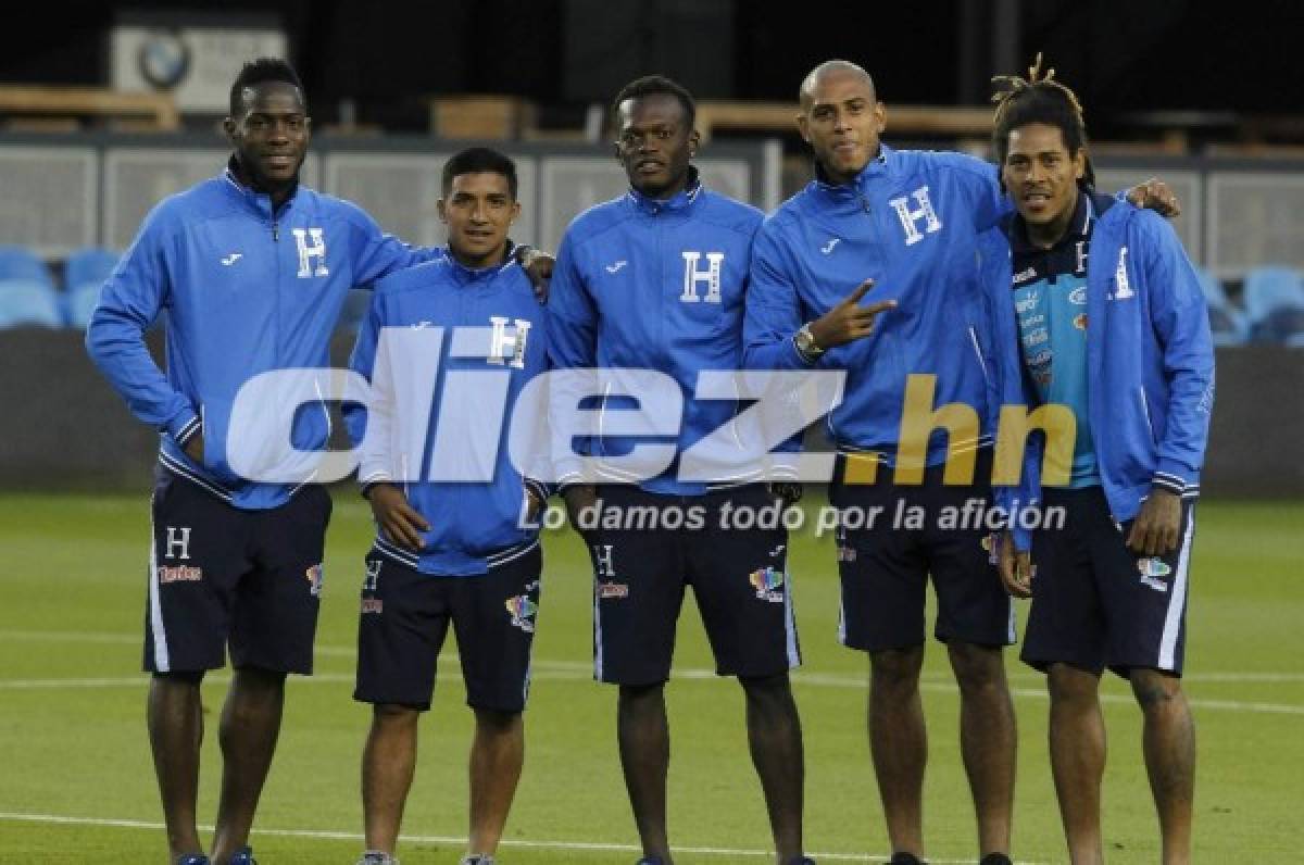 Honduras pisó el Avaya Stadium y está listo para dar la batalla a EUA