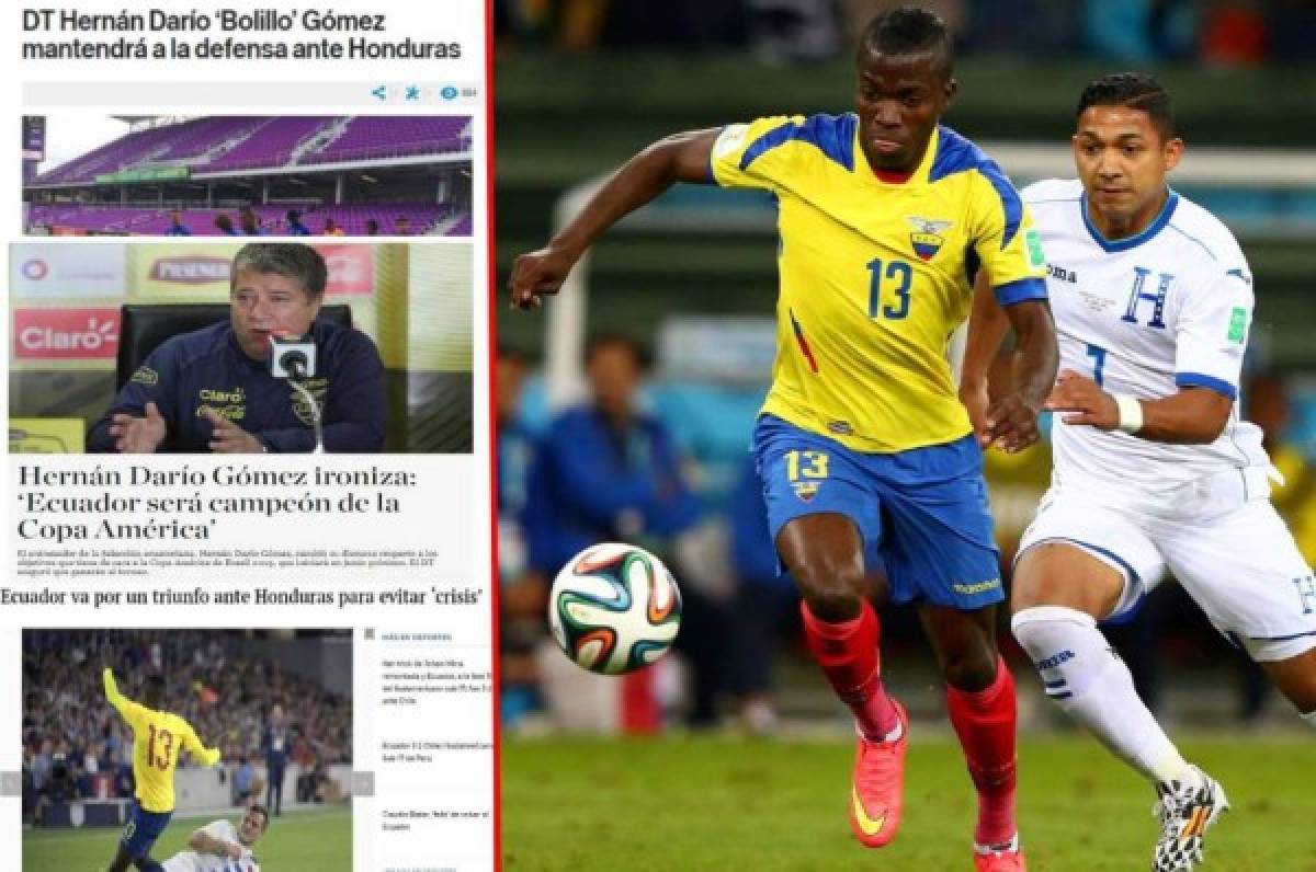 Lo que dice la prensa de Ecuador sobre el duelo ante Honduras en el debut de Fabián Coito