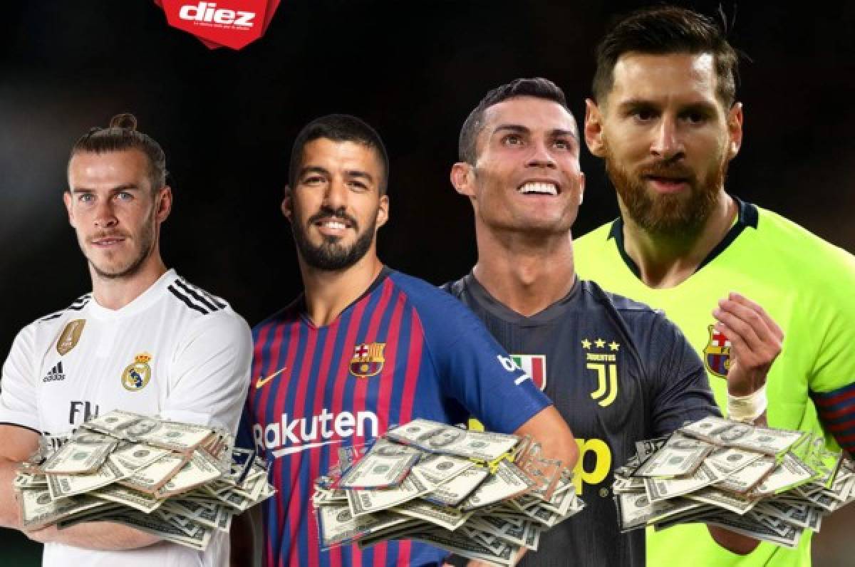 Revelado: Los estratosféricos salarios de los jugadores en Europa, lo de Lionel Messi es inalcanzable