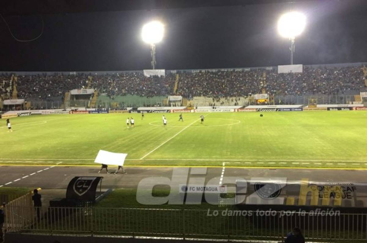 ¡Espectacular! Las fotos del llenazo de la afición de Motagua en el Nacional